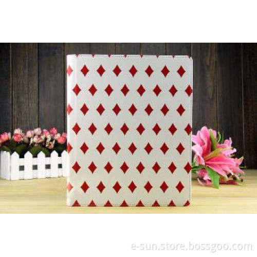 Poker pattern iPad Cover, PU leather 1 year warranty